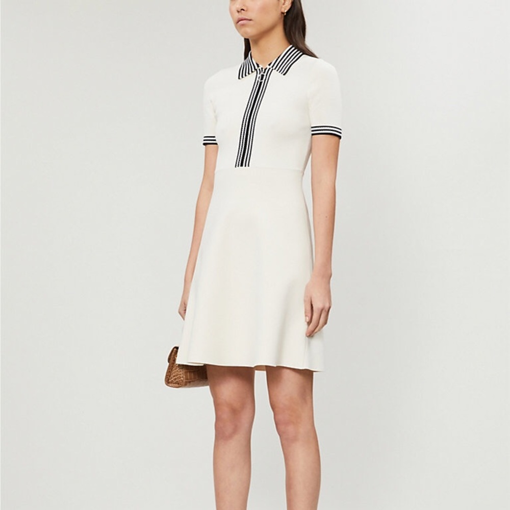 Sandro Paulzy Stretch Knit Mini Dress
